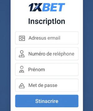 1xbet inscription